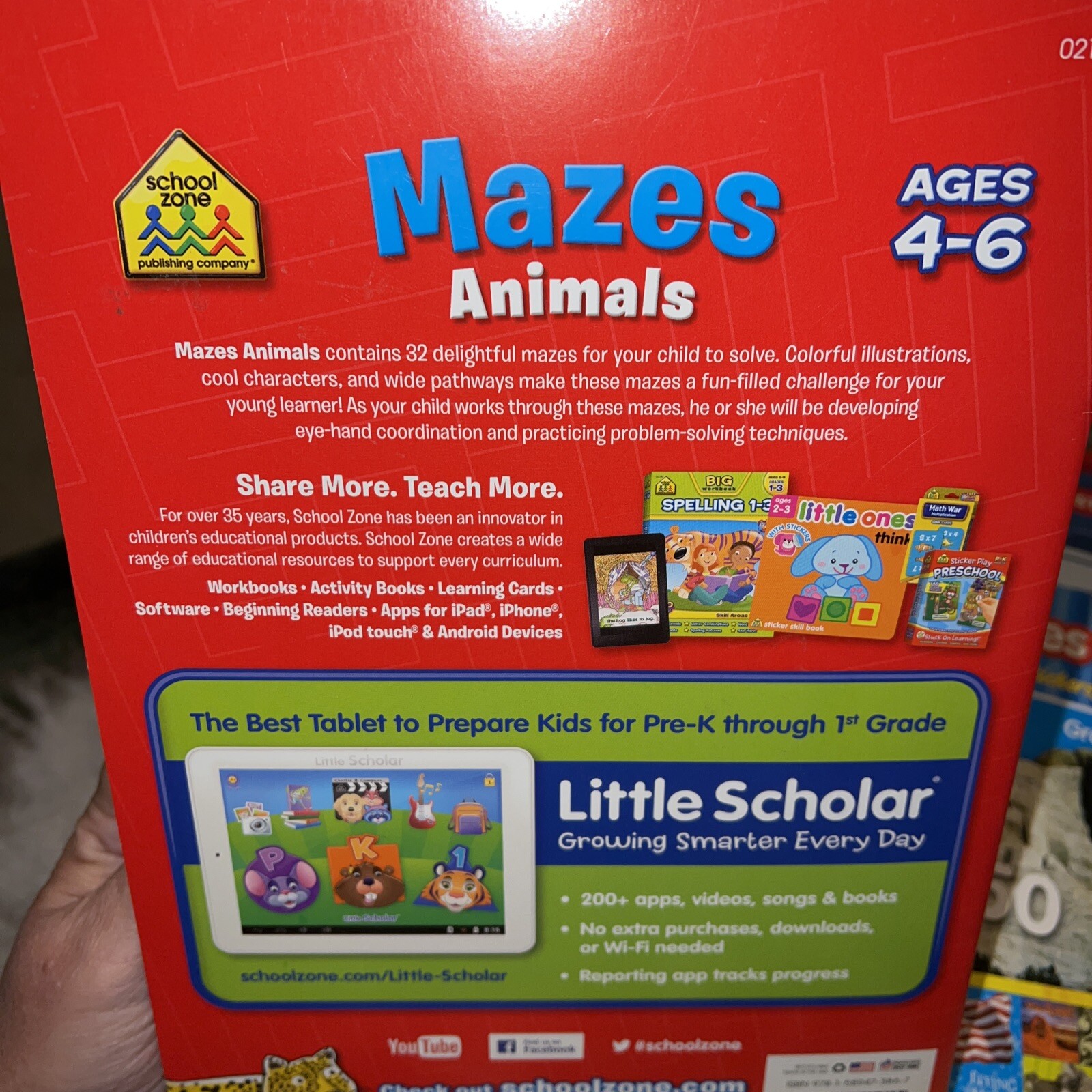 Mazes: Animals: Ages 4-6 (Activity Zone) by Jennifer Neumann Brand New 2004