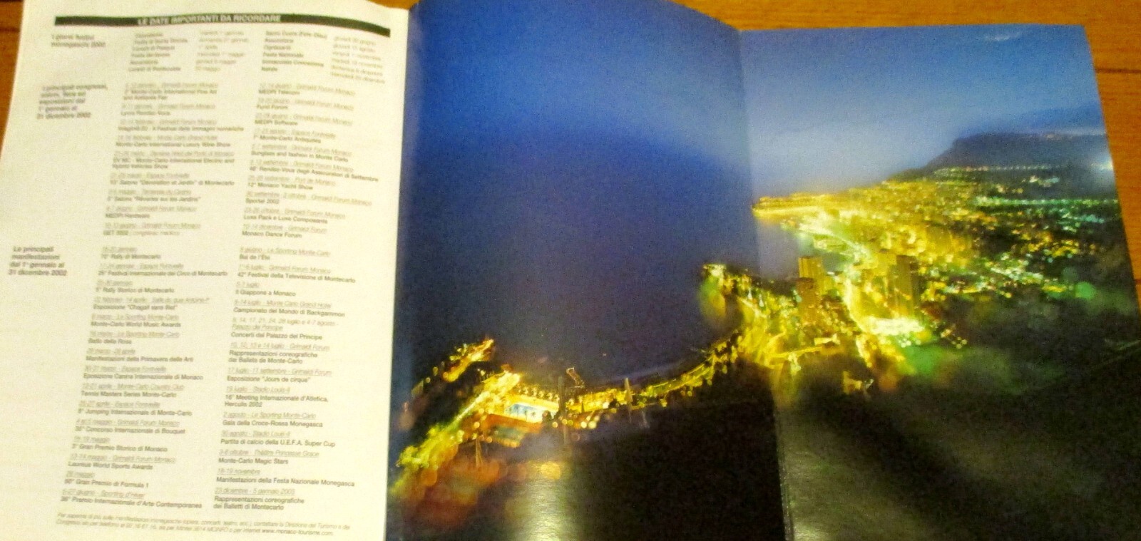 2002 The Best of Monaco Softcover Book Monaco The Finest in Tourism 174 Pages