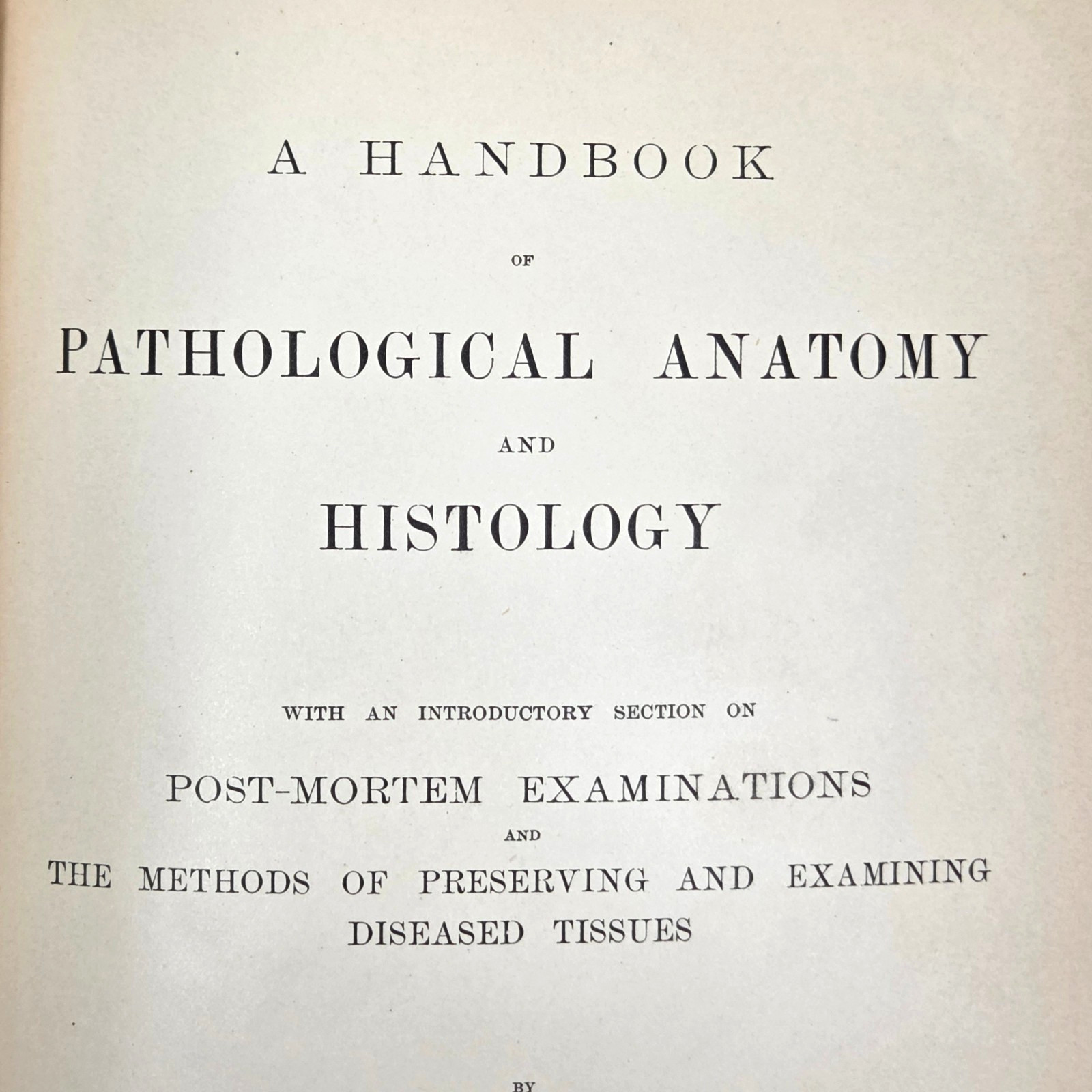Handbook Pathological Anatomy Histology Delafield Prudden 1889 HC Wood Engraving