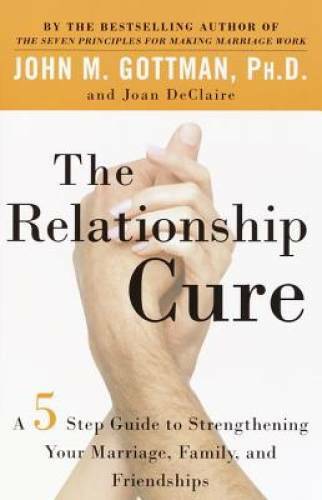 The Relationship Cure: A 5 Step Guide to Strengthening Your Marriage – VERY GOOD