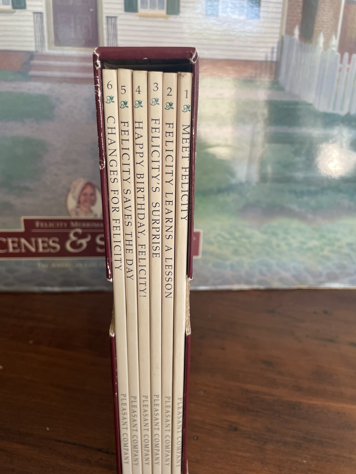 PC American Girl Felicity Collection Box Set First Edition 6 Books-Very Good
