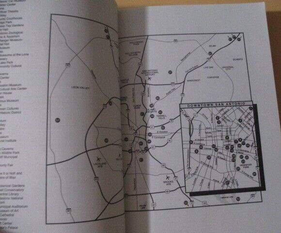 San Antonio The Enchanted City By Jennings PAPERBACK BOOK 367 Pages 1998
