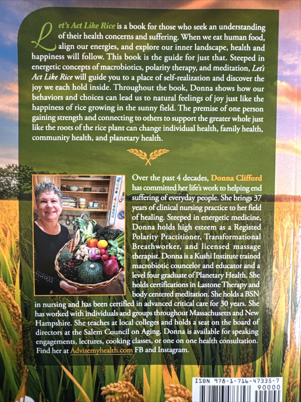 Let’s Act Like Rice : Creating Health and Happiness Through Food and Everyday…
