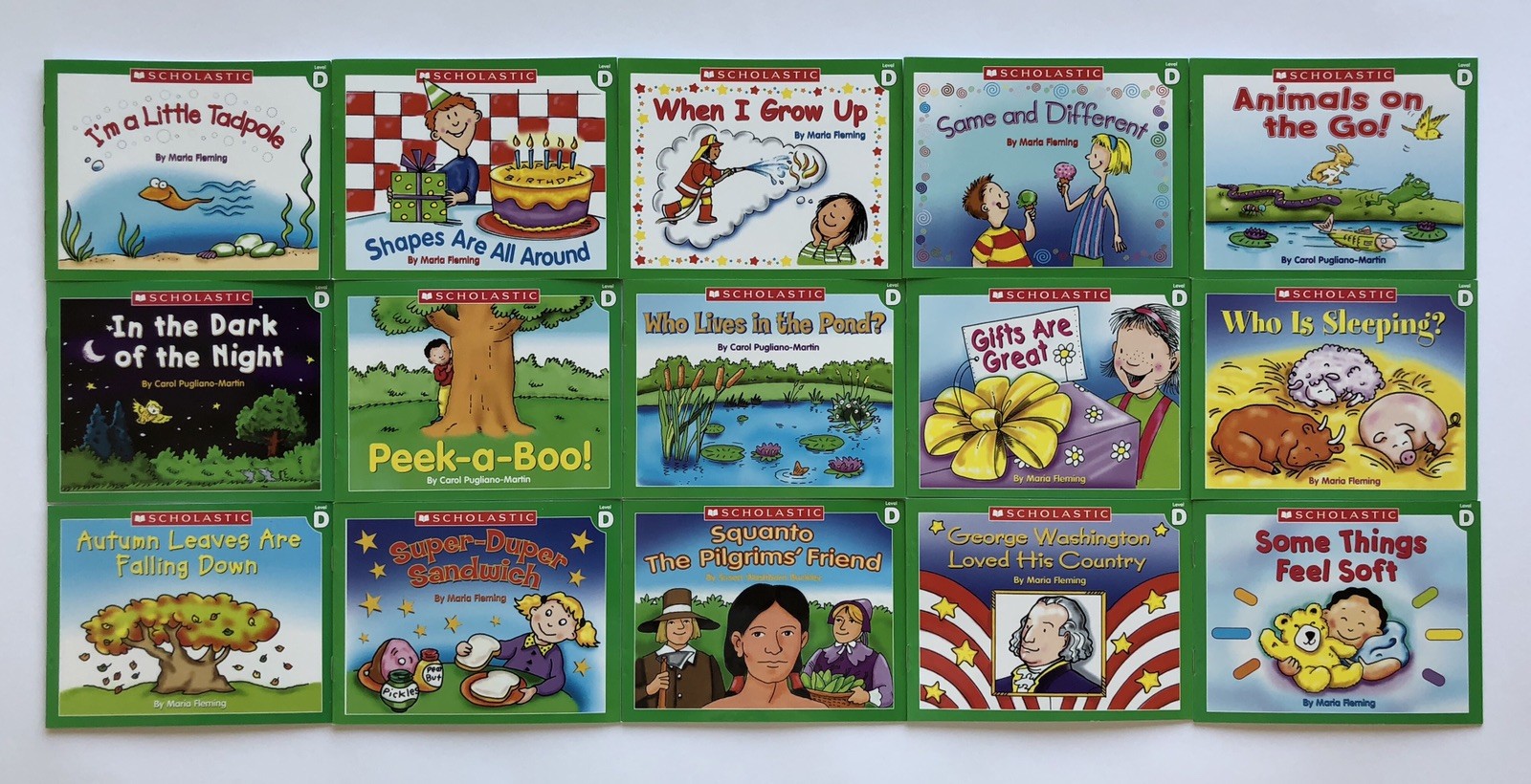 Lot 60 Kindergarten Childrens Books Leveled Readers New