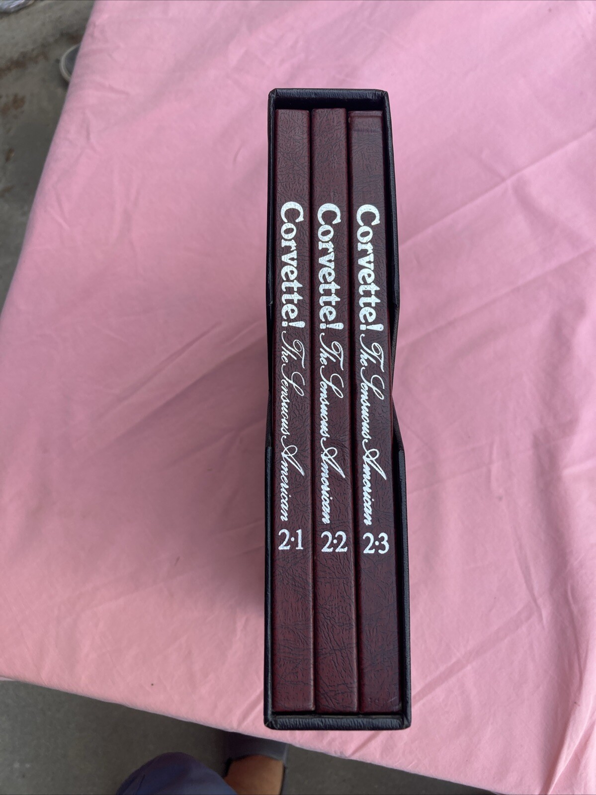 CORVETTE! THE SENSUOUS AMERICAN (IN 3 VOLUMES. 1977. VOLUME 2 – #2.1 2.2 2.3 @26