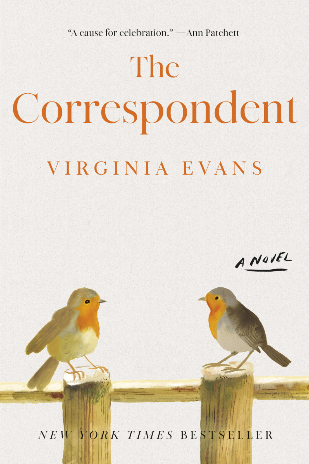 The Correspondent by Virginia Evans 2025 Crown Hardcover