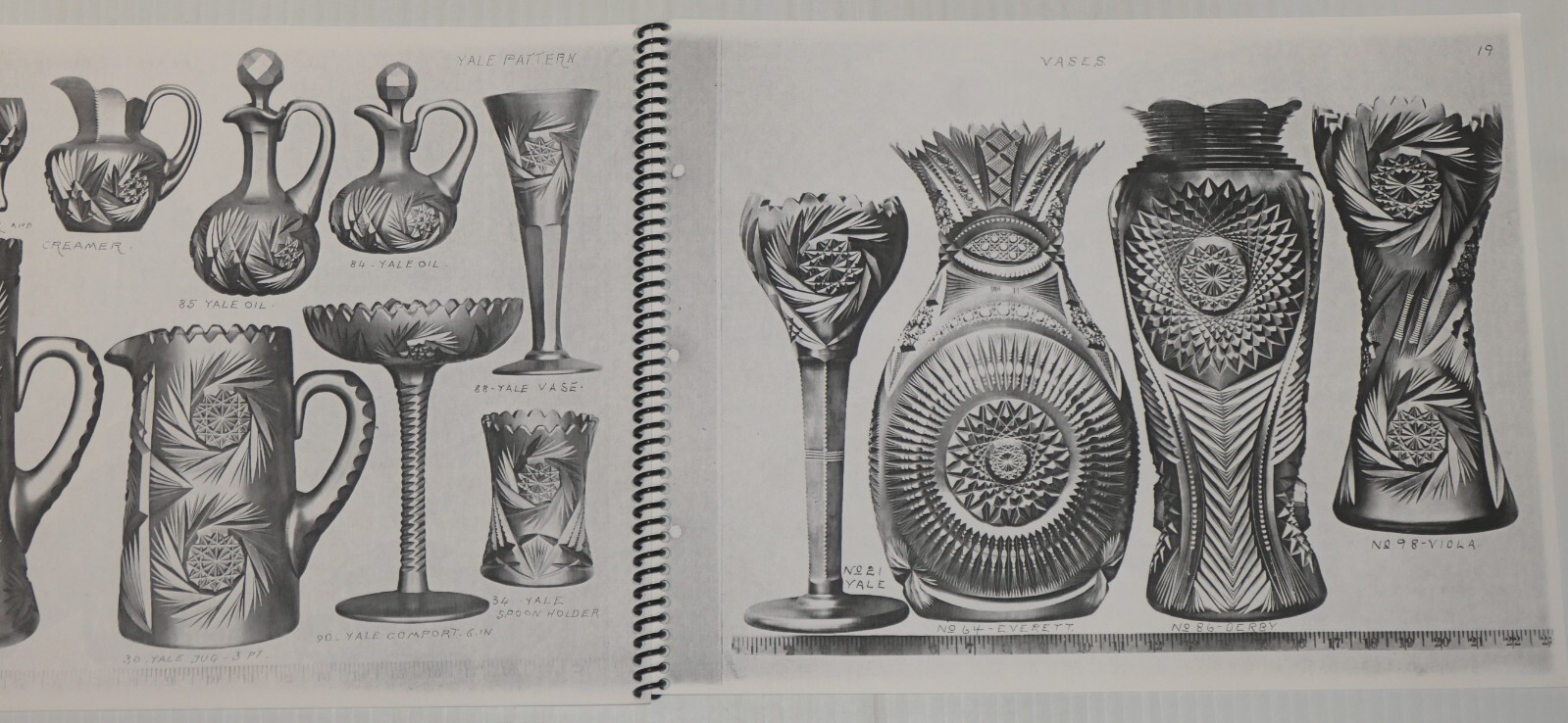 KOH-I-NOOR American brilliant cut glass Murr ImportCo Chicago catalog OP SM