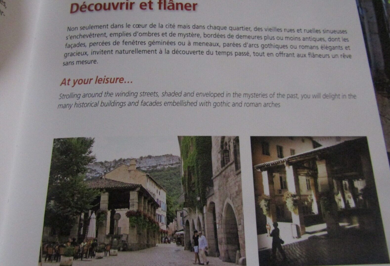 SAINT ANTONIN NOBLE VAL PAPERBACK BOOK 2014 63 PAGES 9.5 X 6.5 IN