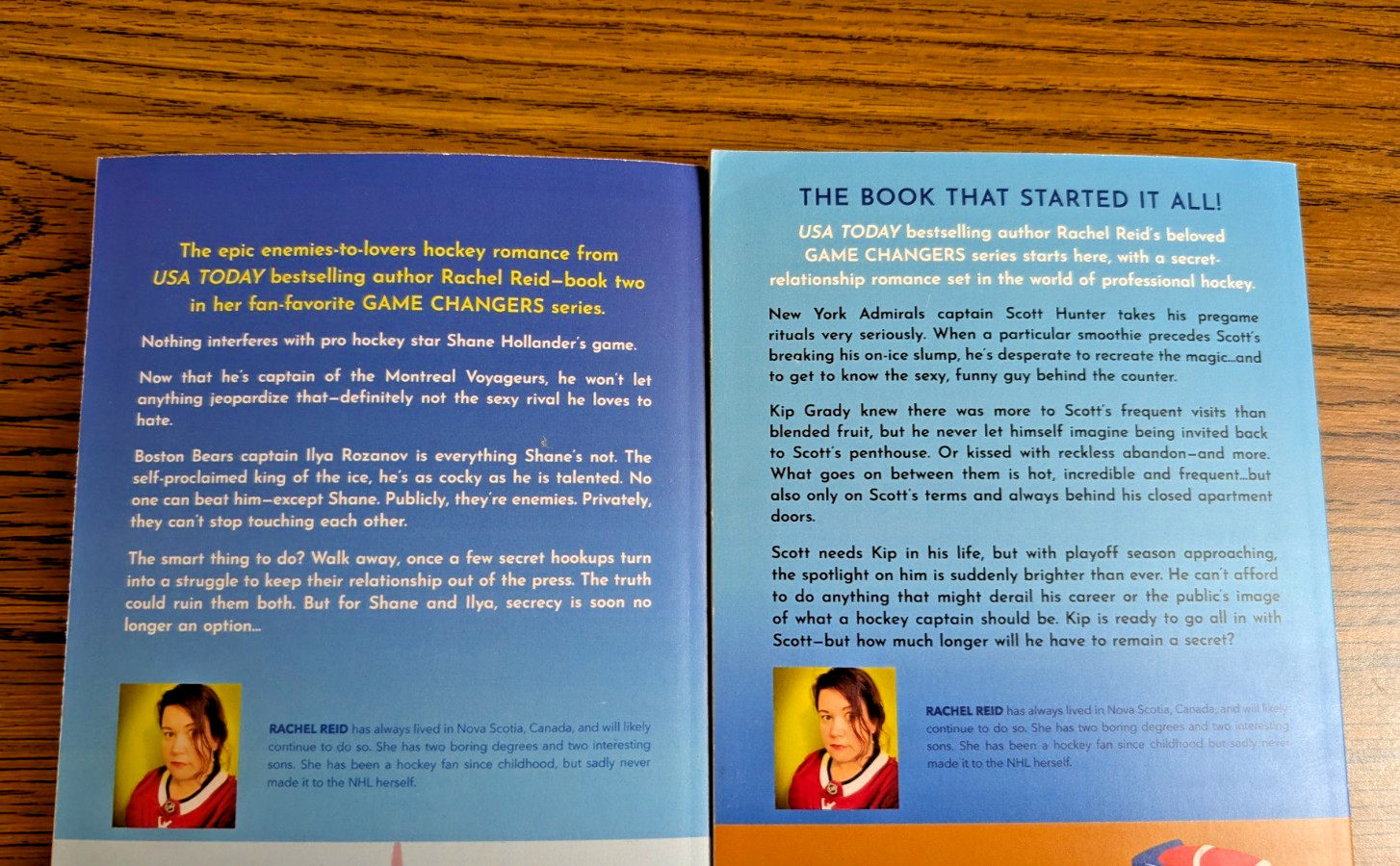 Heated Rivalry and Game Changer Book Lot Paperback by Rachel Reid – SHIPS TODAY!