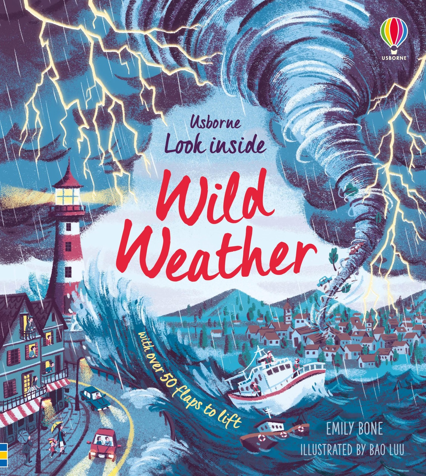 Look Inside Wild Weather (International Edition) – board book Emily Bone|Bao…