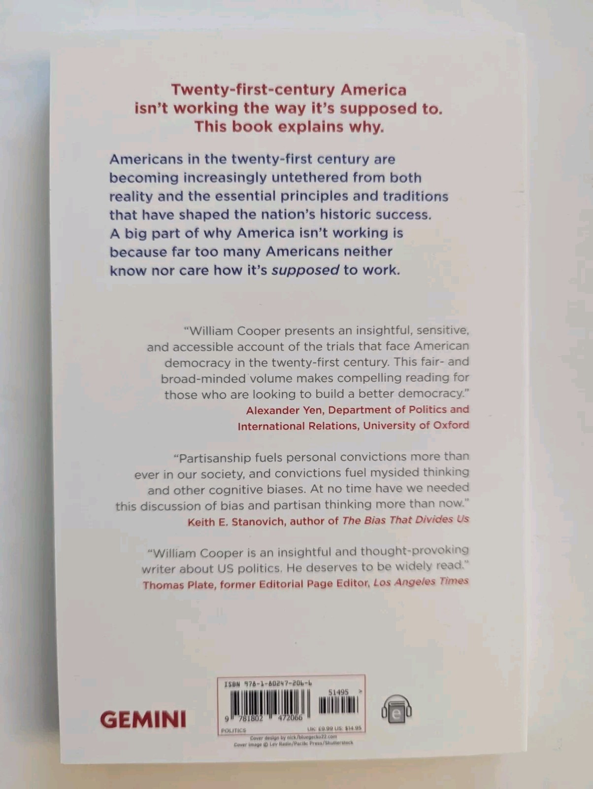 How America Works… and Why It Doesn’t… by William Cooper (New, Paperback)
