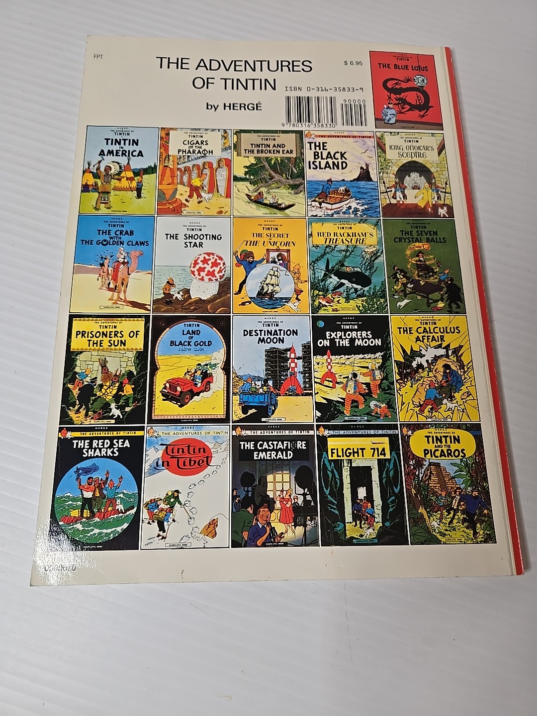 Herge The Adventures Of Tintin THE CRAB WITH THE GOLDEN CLAWS