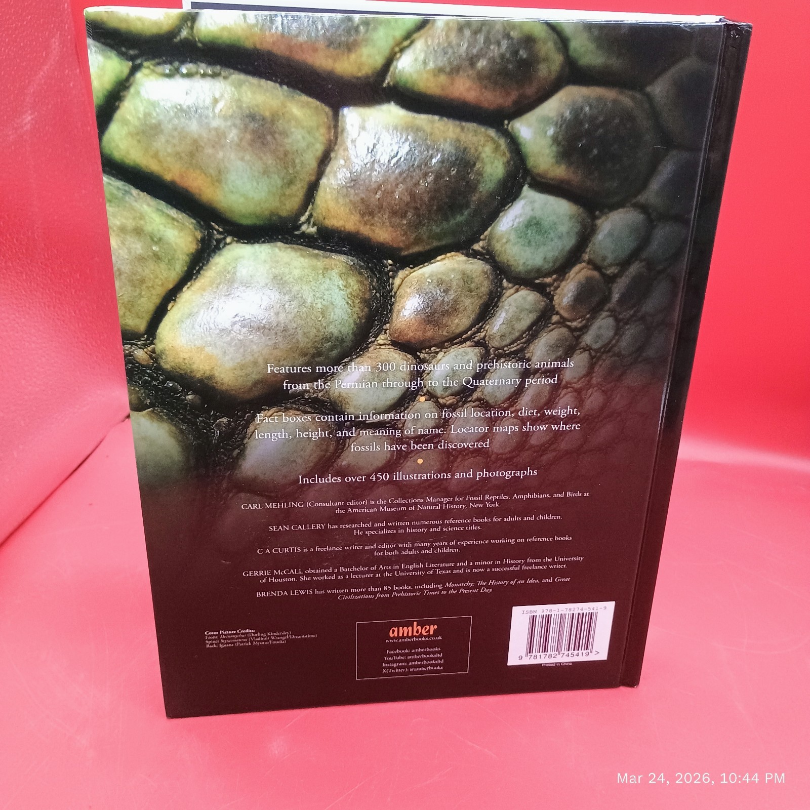 Dinosaurs Carl Mehling 2017 Hardcover Book 448 Pages
