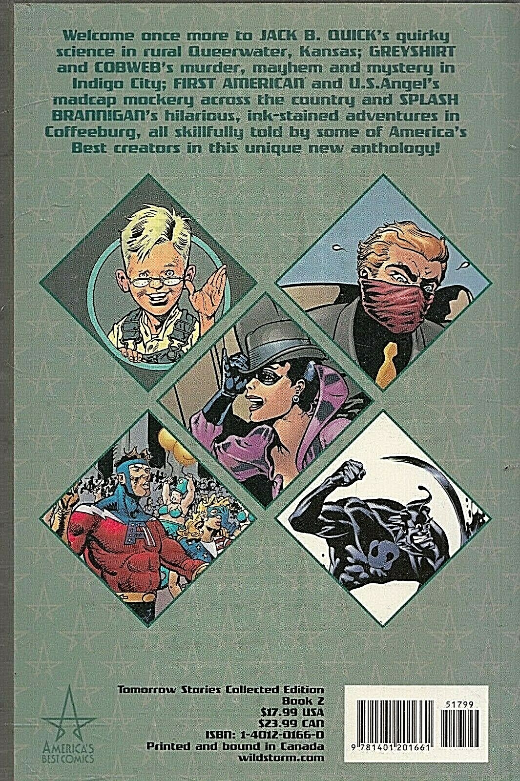 TOMORROW STORIES BOOK TWO By Alan Moore (2005 TPB) [Q9]