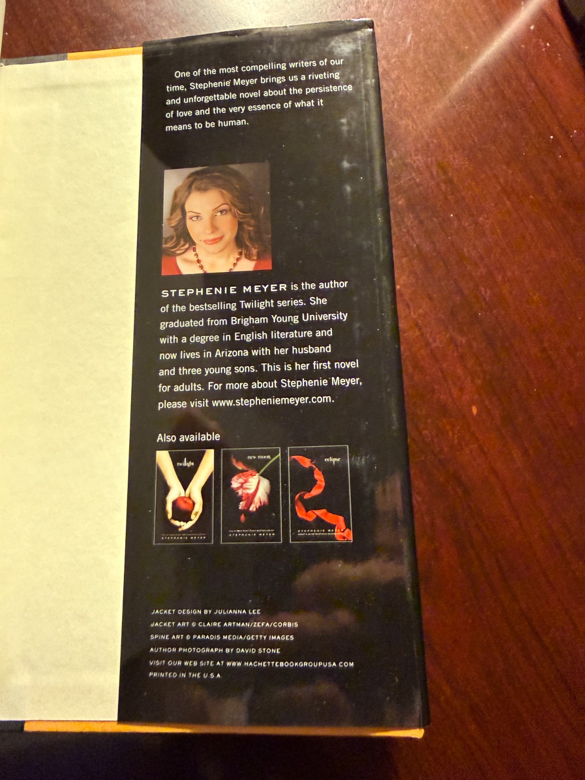 RARE “The Host” SIGNED by Stephenie Meyer 1st Edition 1st Print HC DJ 2008