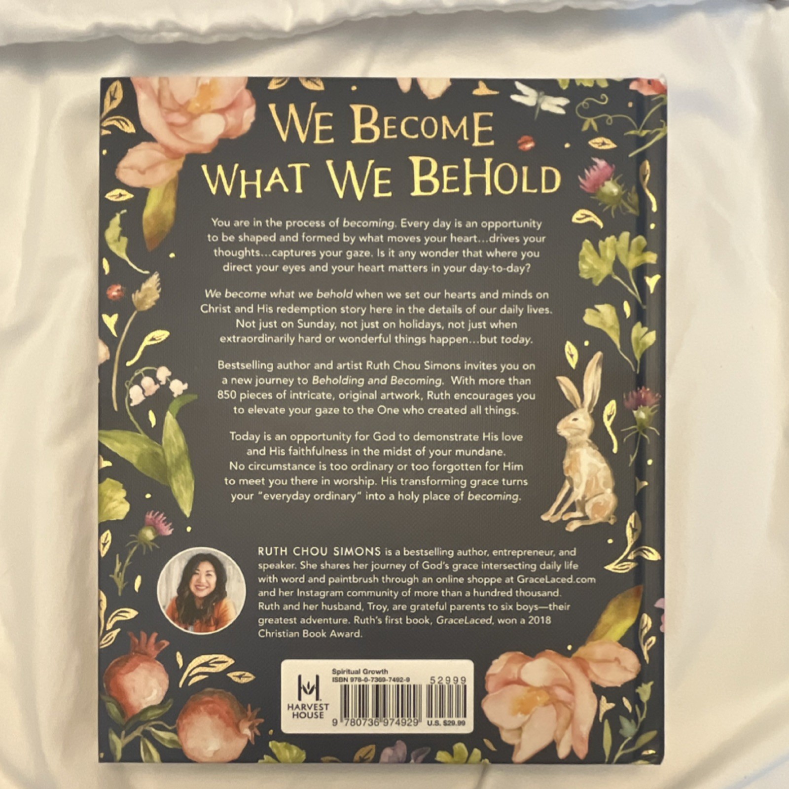 Beholding and Becoming Ruth Chou Simons Hardcover 2019 Religion Harvest House