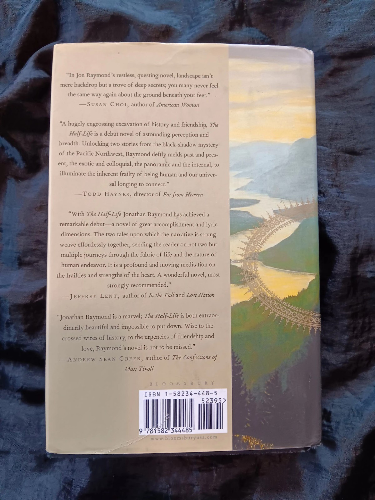 THE HALF LIFE A NOVEL By Jonathan Raymond Hardcover *SIGNED* Filmed as First Cow