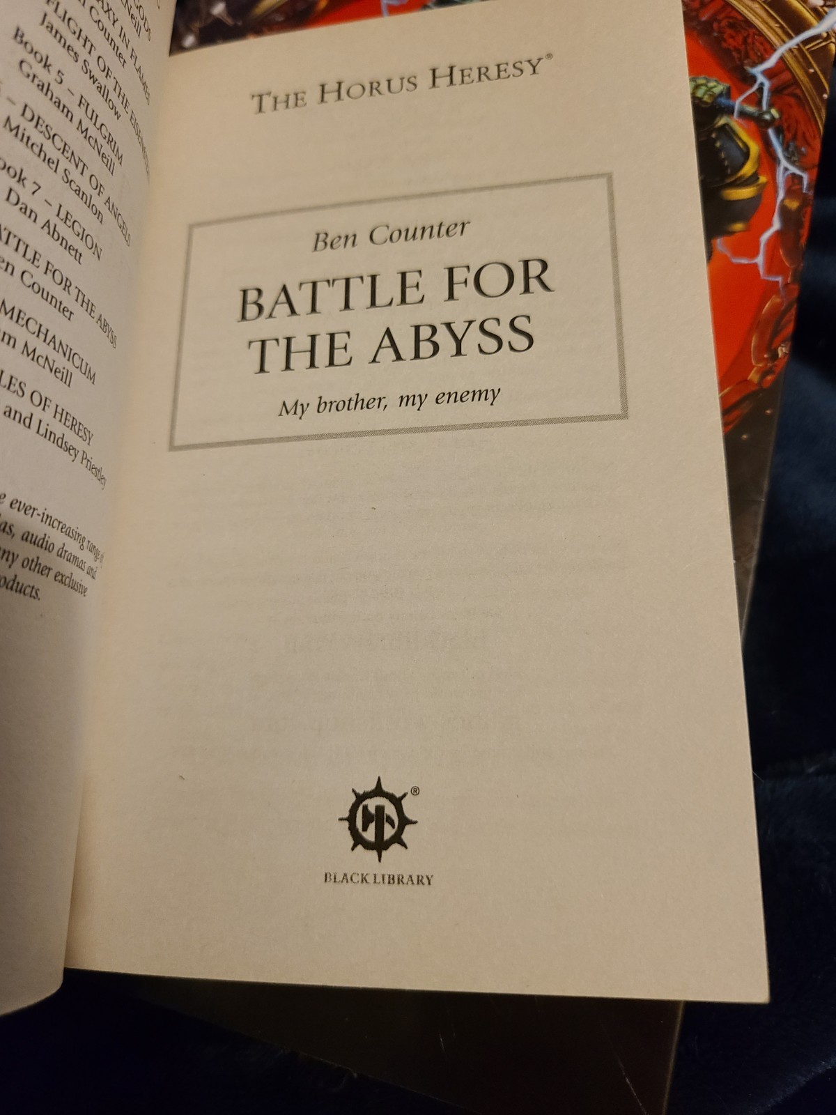 Horus Heresy Book Lot