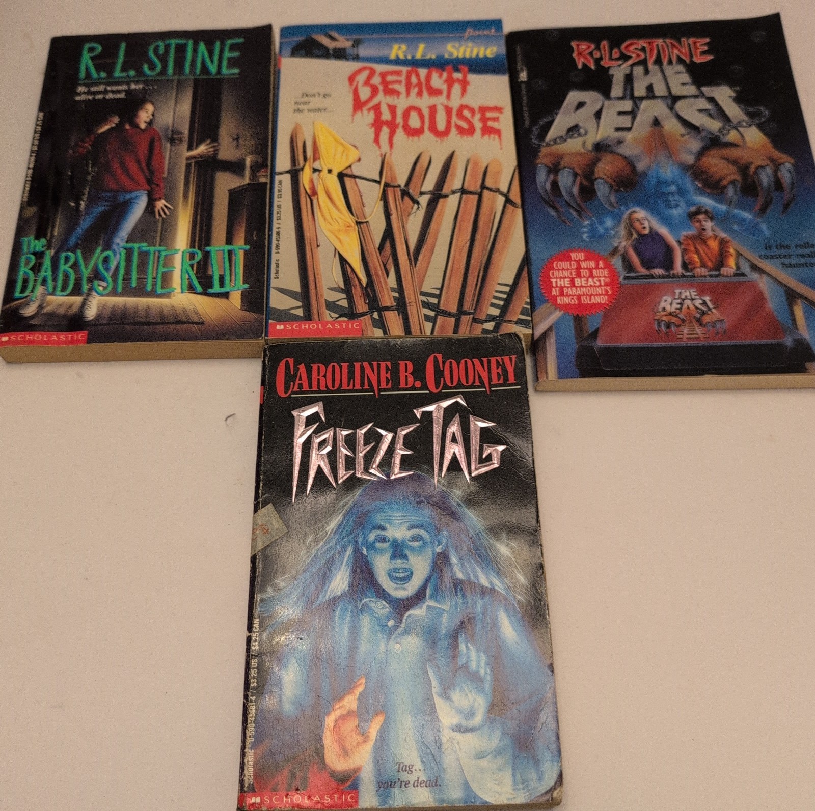R.L. Stine Vintage Lot Of 29 Fear Street/Goosebumps/More Books 90s 2000s Horror