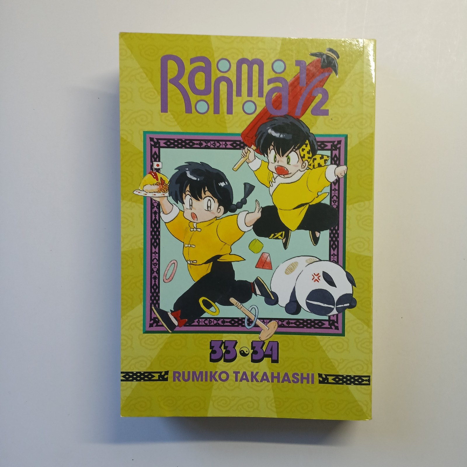 Ranma 1/2 manga lot (2 in 1 edition) – 8 Books – Good Condition