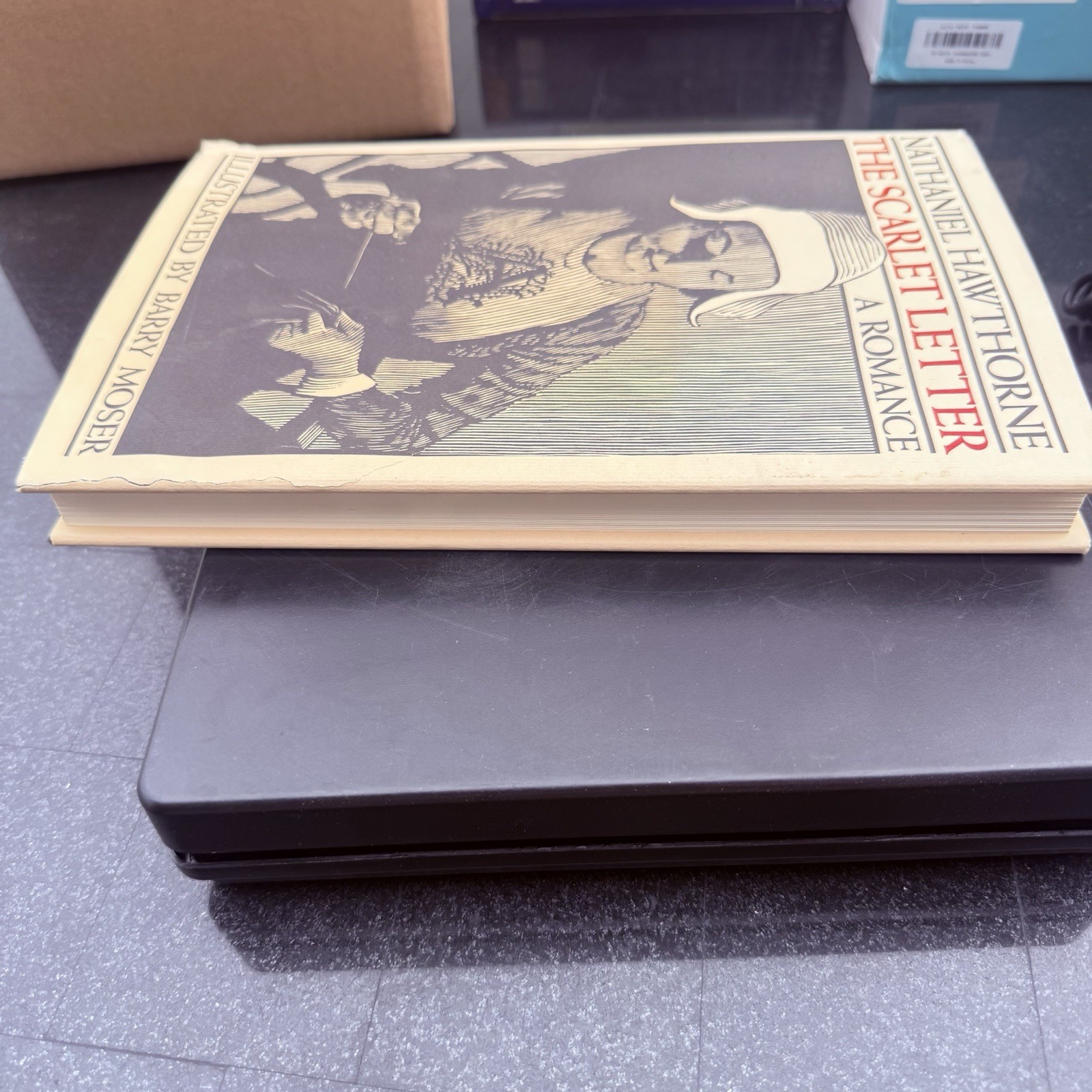 The Scarlet Letter Nathaniel Hawthorne (1986, HC) Illustrated by Barry Moser 1st