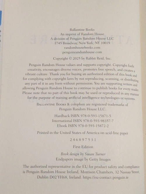 Signed Taylor Jenkins Reid Atmosphere: A Love Story Hardcover Near Fine
