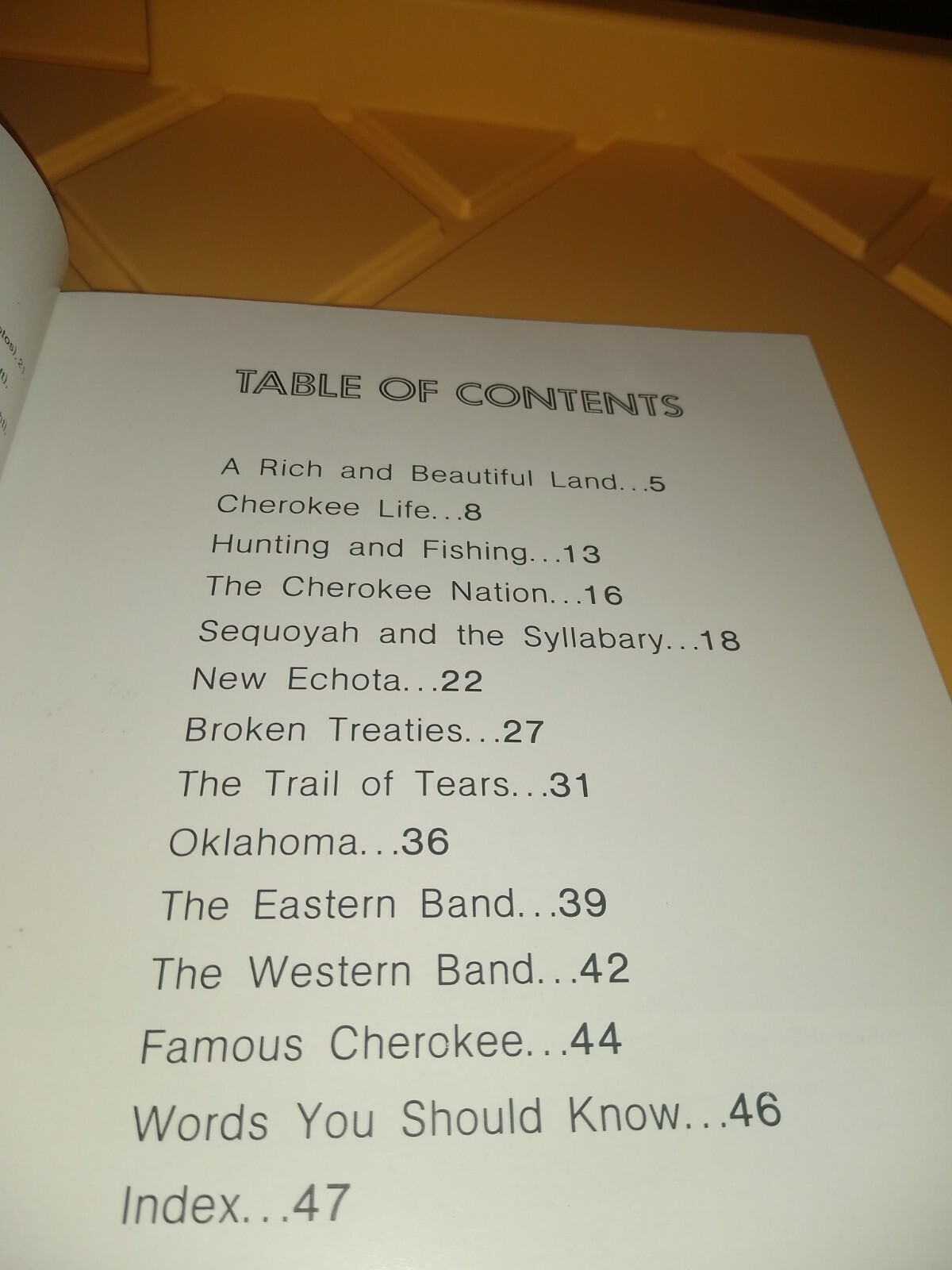 Very rare The Cherokee 1985 book children’s book a new true book 47 pages