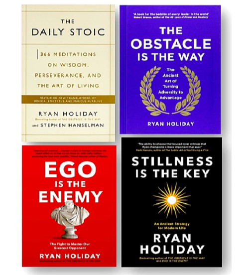 4 Books Set Ryan Holiday Brand New English Paperback Free Shipping USA ITEM