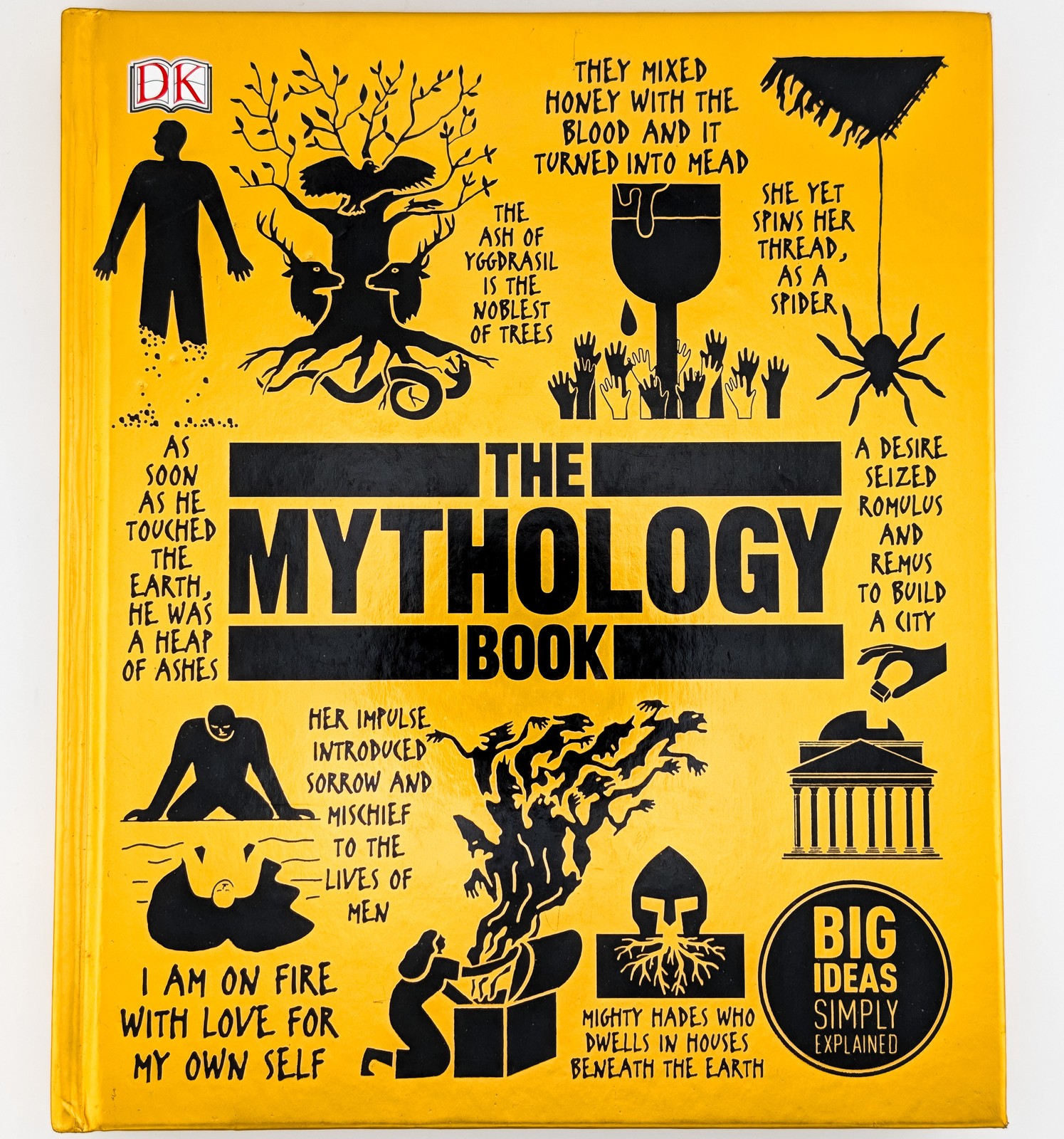 The Mythology Book by DK | Used Hardcover 2018 | 352 Pages, Free UK Shipping