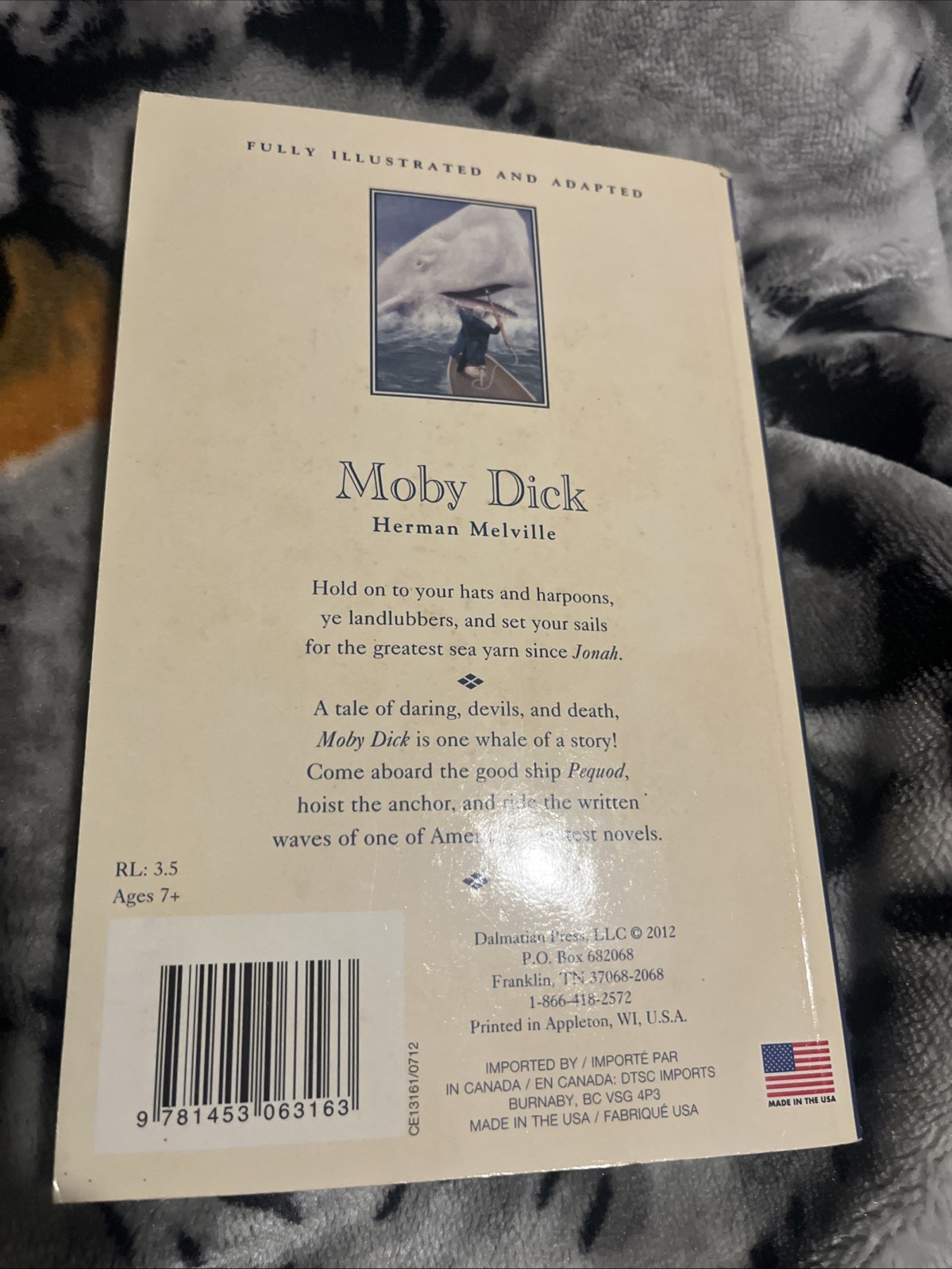 Money Dick By Herman Melville Junior Classics For Young Readers Paper Back