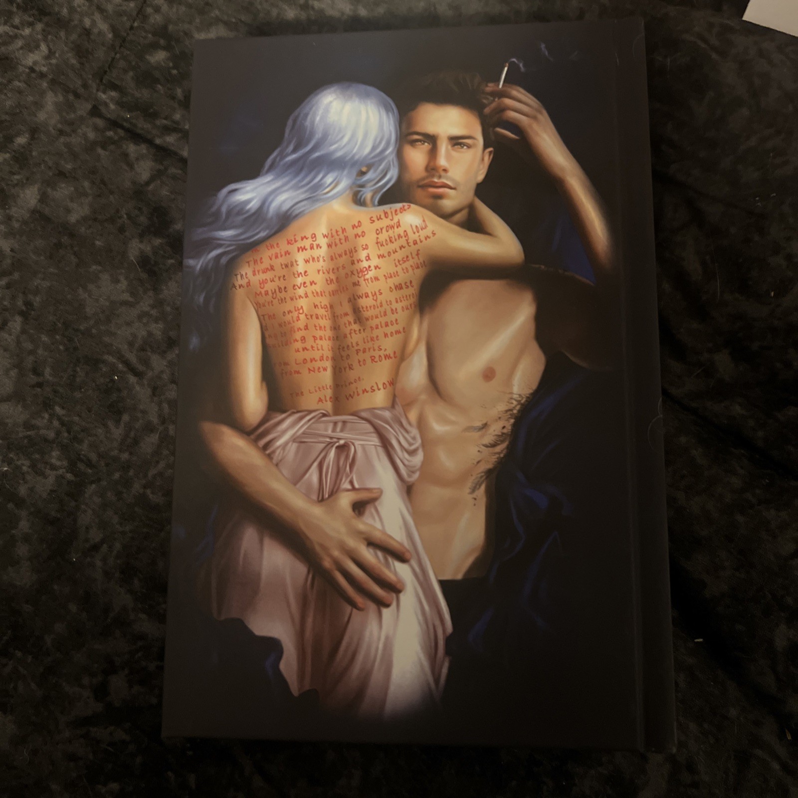 Lit Haven MIDNIGHT BLUE L.J. Shen DETAILED EDGES Digital Signature + ART PRINTS