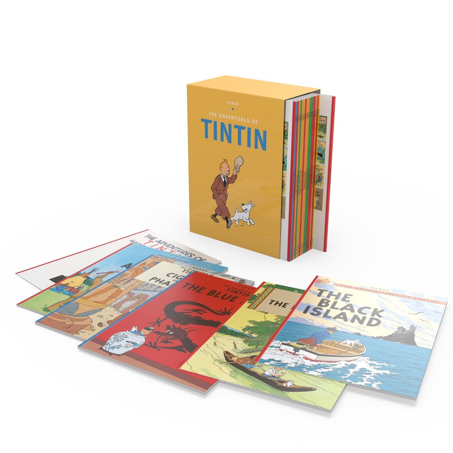 Tintin Paperback Boxed Set 23 Titles
