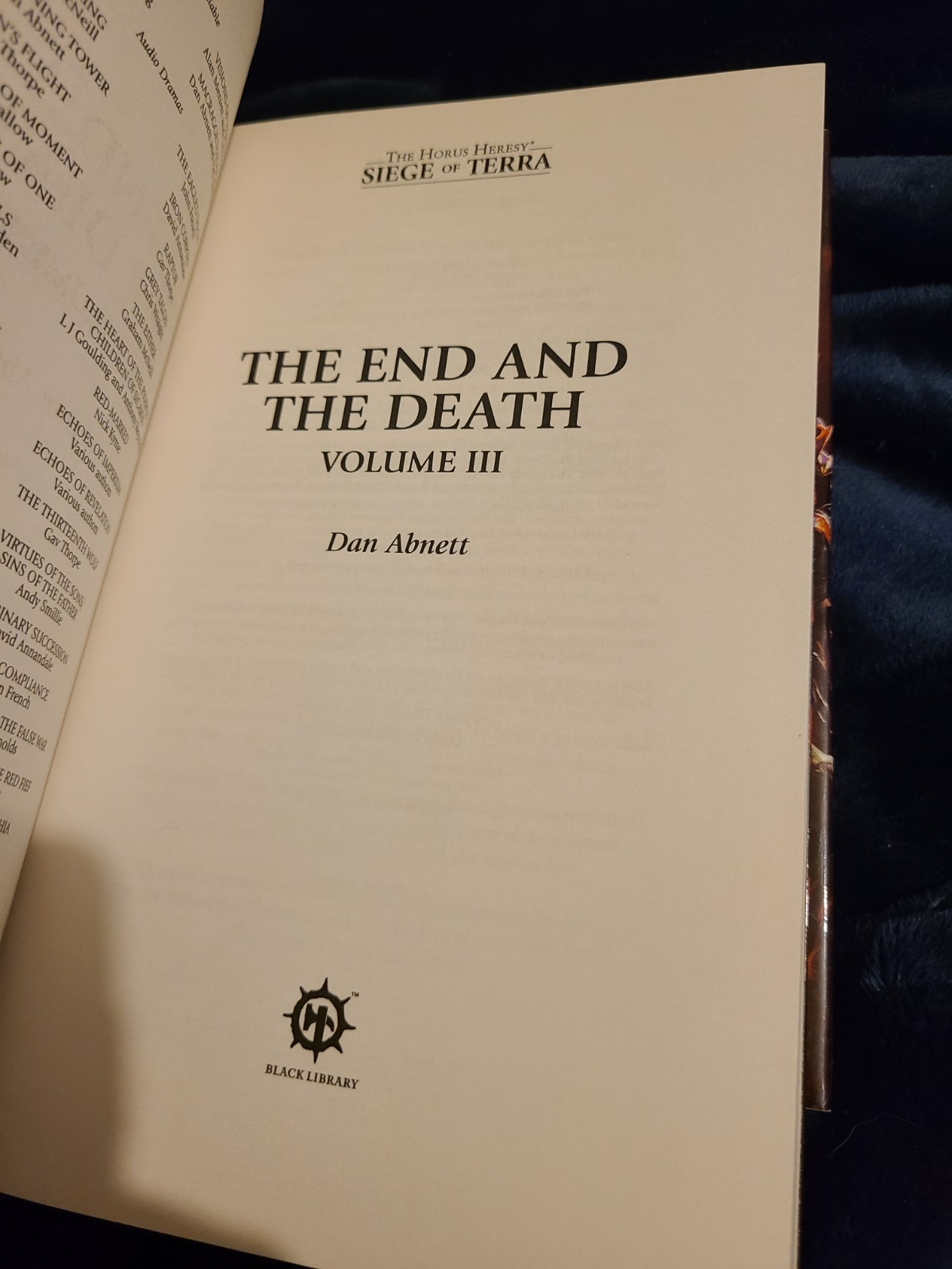 Horus Heresy Book Lot