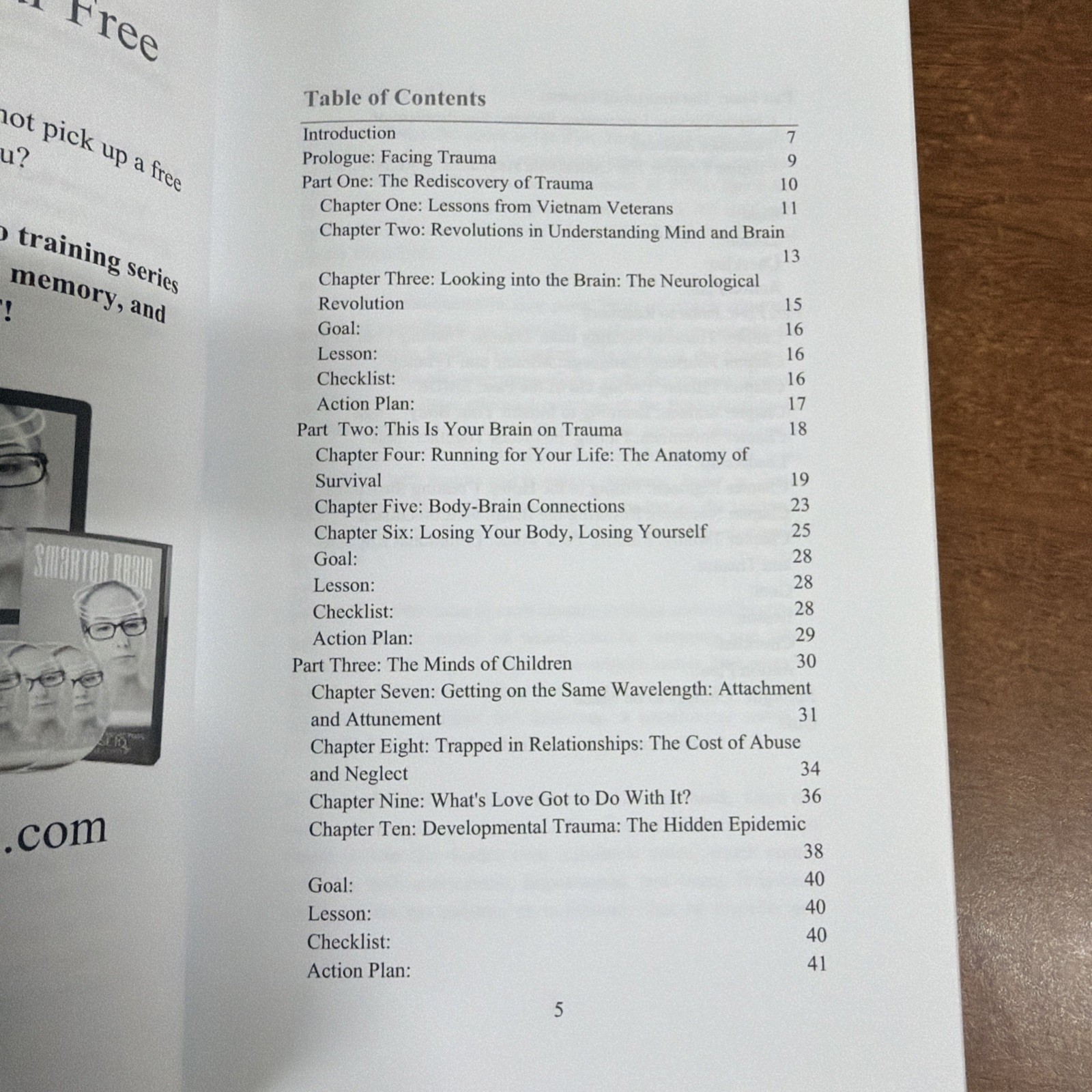Workbook for The Body Keeps The Score by Bessel Van Der Kolk M.D Paperback
