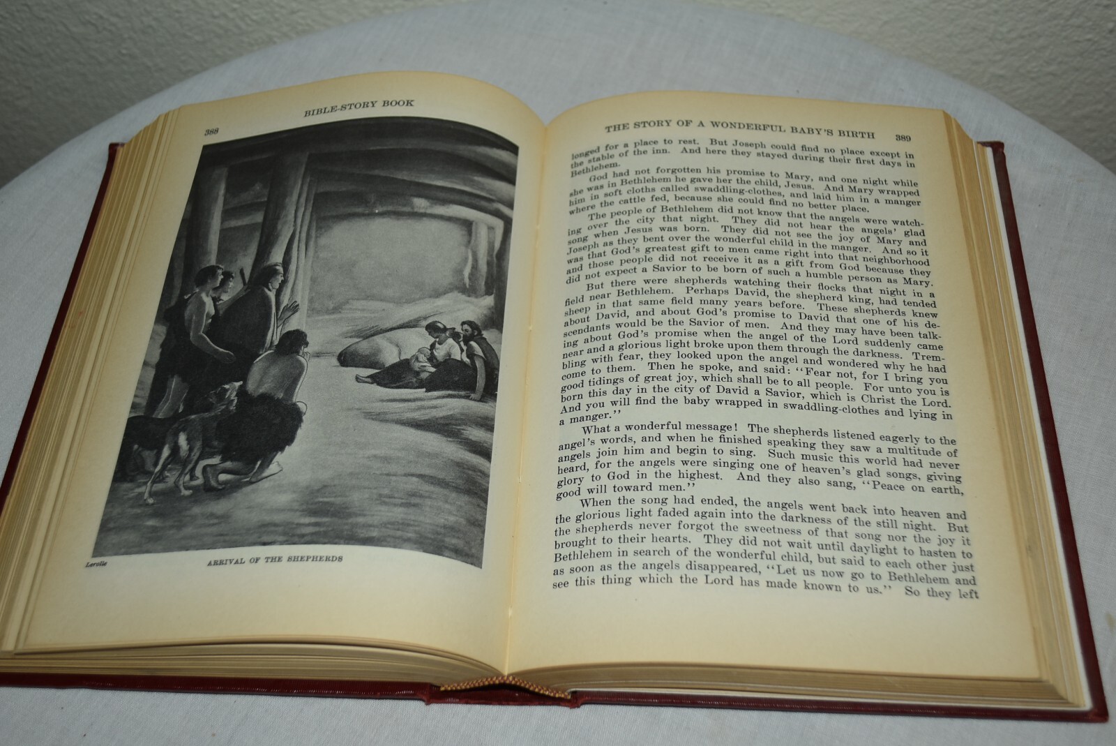 1947 EGERMEIRER’S BIBLE STORY HB Edition BOOK Illustrations Maps 608+ Pages