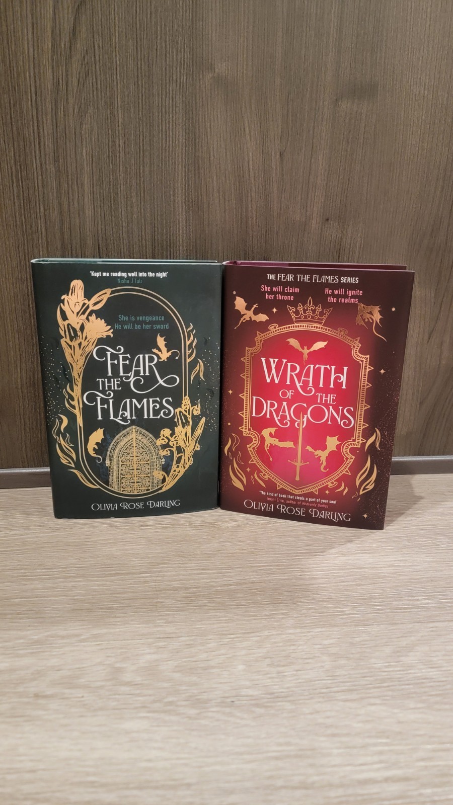 Fear the Flames & Wrath of the Dragons International Edition Olivia Rose Darling