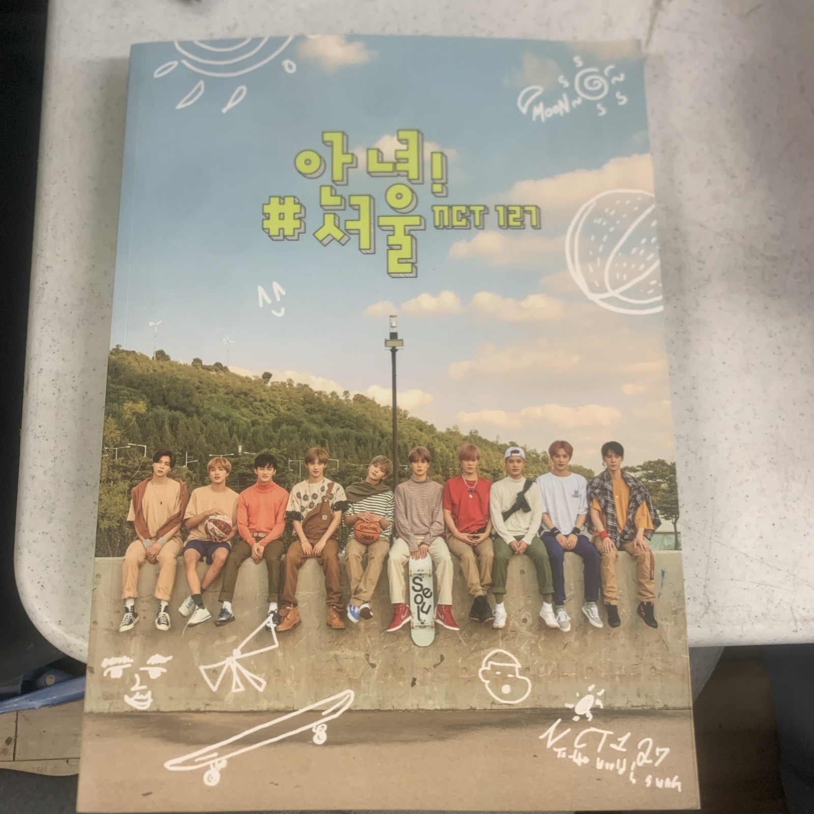 HELLO! SEOUL, Paperback, NCT 127🔥 13″ x 9″ 272 Large Color Pages THICK Book SME