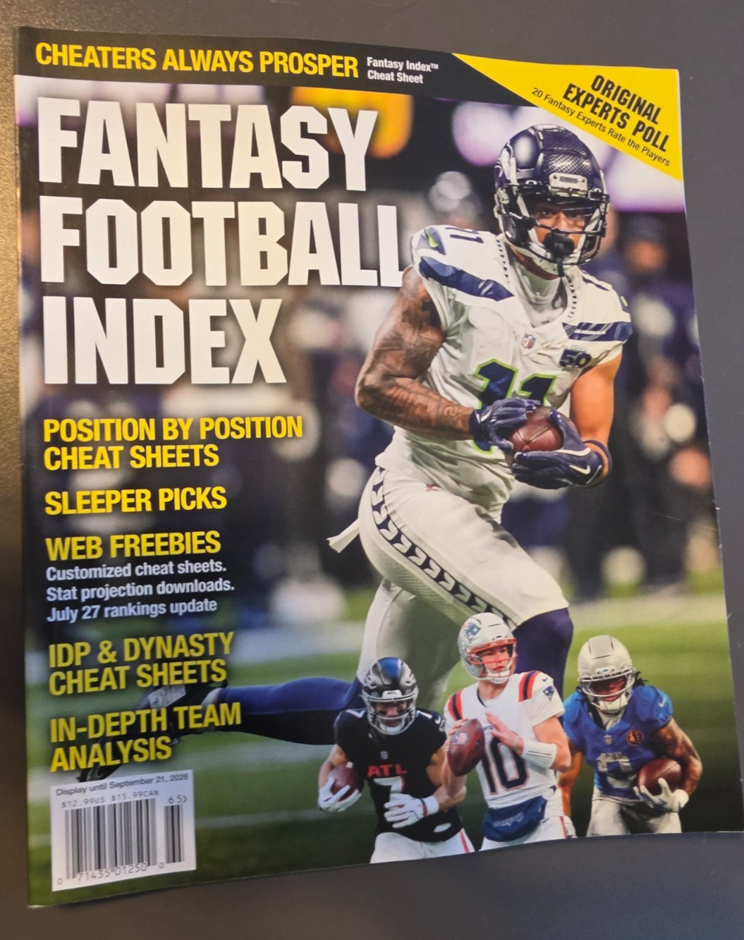 Fantasy Football Index – Original Experts Poll – Cheat Sheets – Tips – Analysis