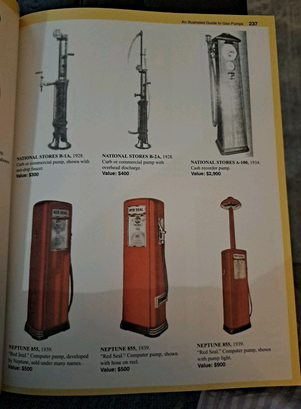 An Illustrated Guide to Gas Pumps Identification + Price Guide, J. Sim – GOOD