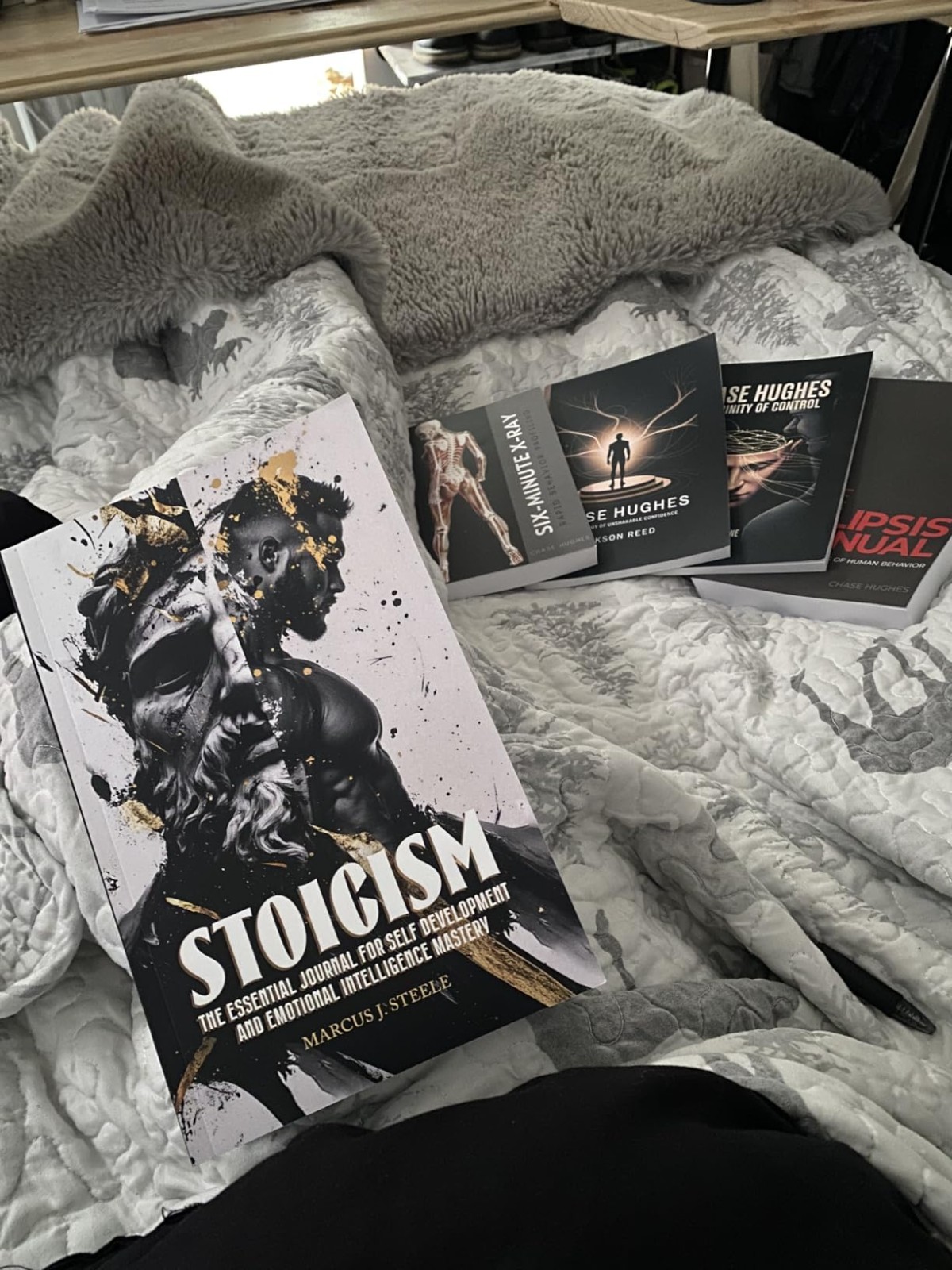 Stoicism: The Essential Journal for Self Development, 365 Daily Lessons Book
