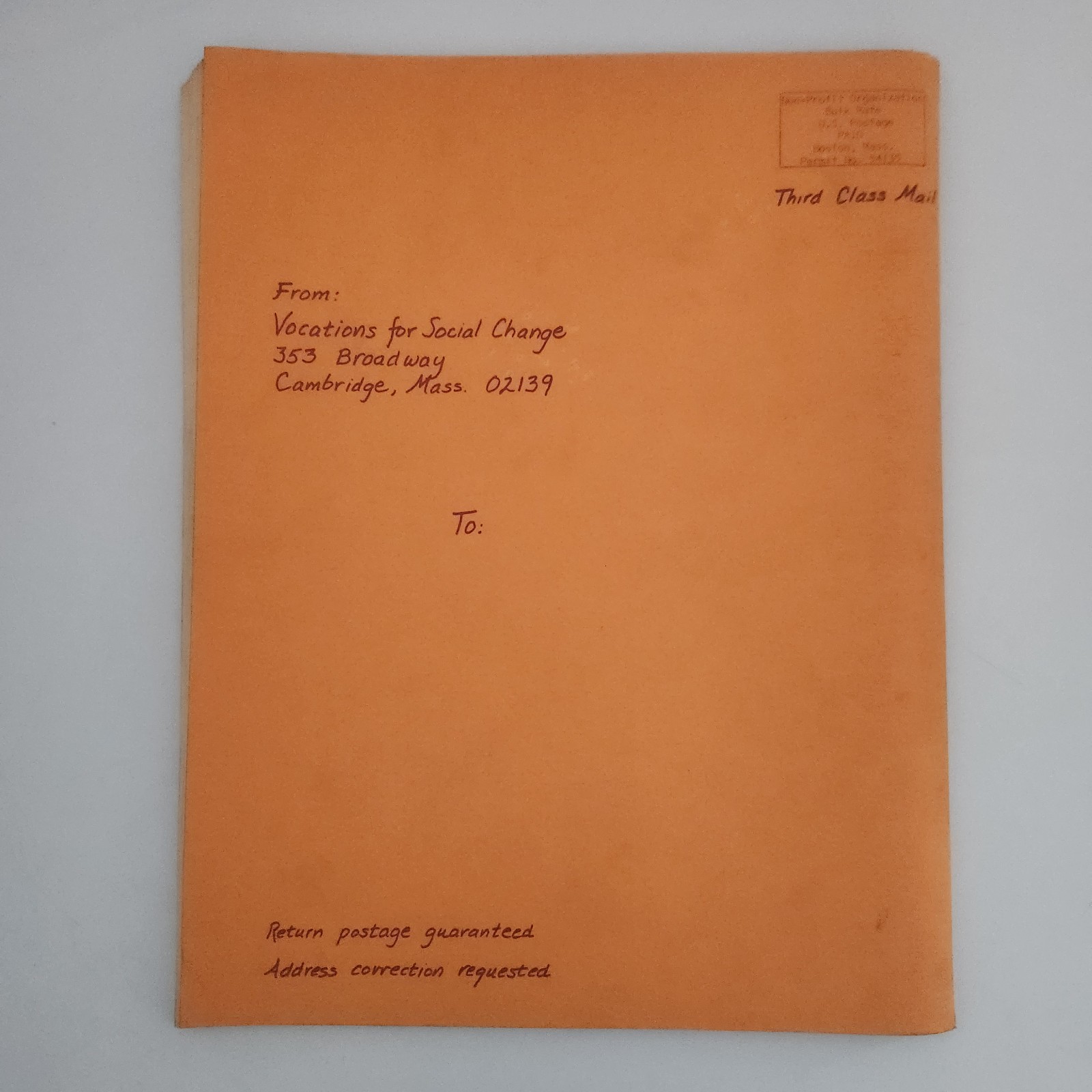 People’s Yellow Pages 1973 Boston Cambridge Hippies Counterculture Radical Work