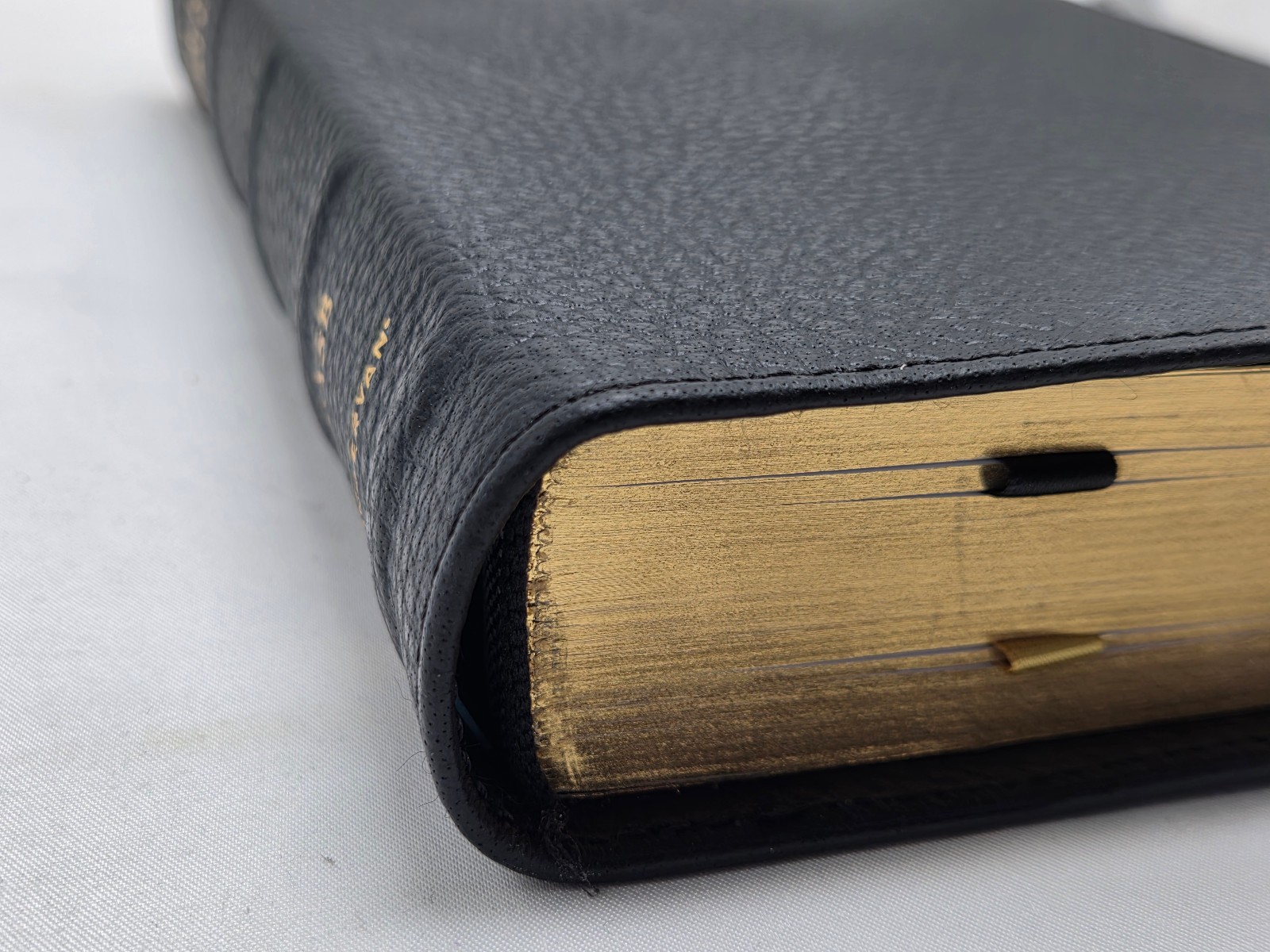 NASB Large Print Calfskin Black Red Letter 1995 Text Thumb Indexed