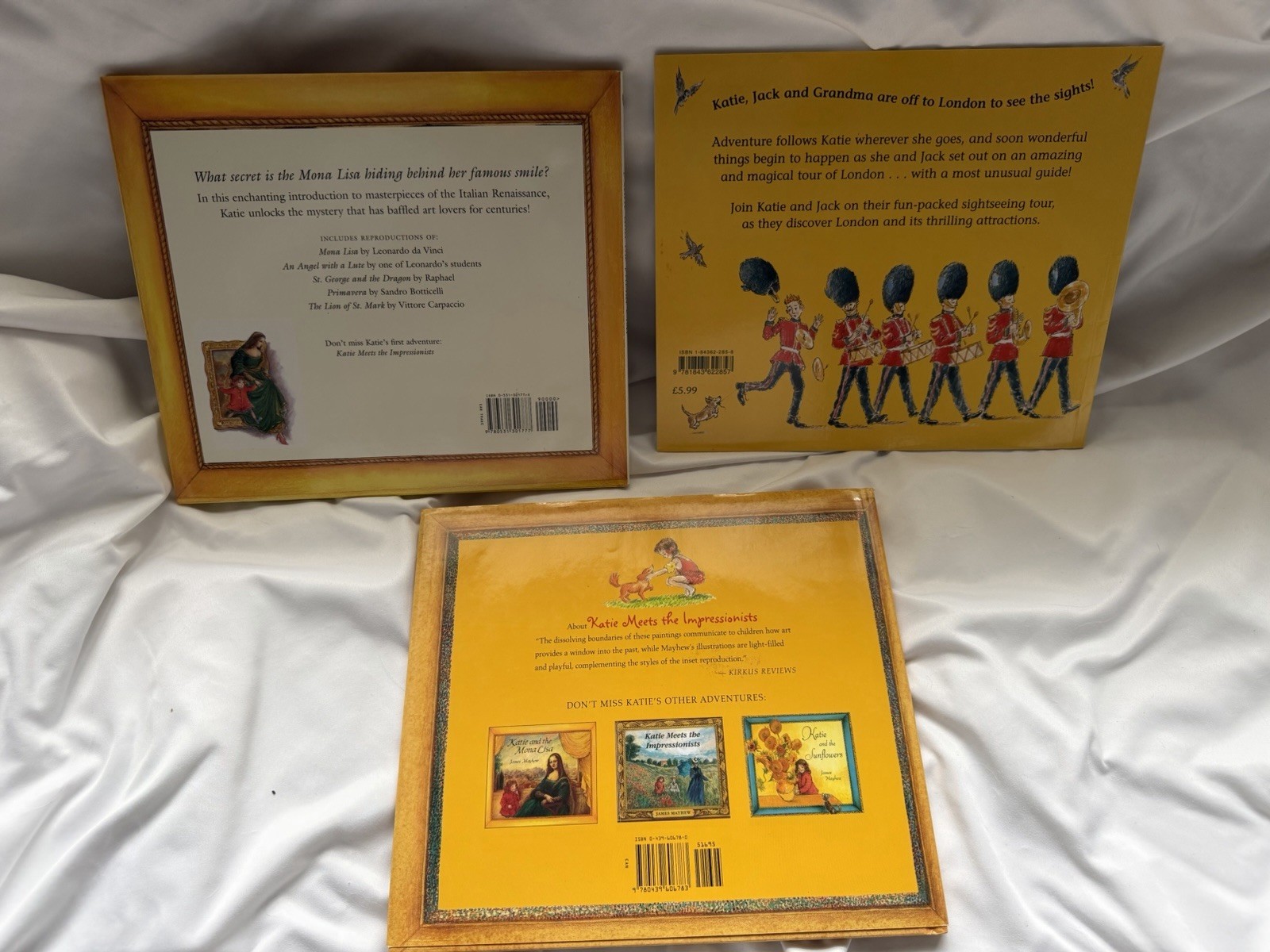 Katie Ser. Lot of 3 Picture Books, Mayhew & Smith, Hardcover, Ages 4-8