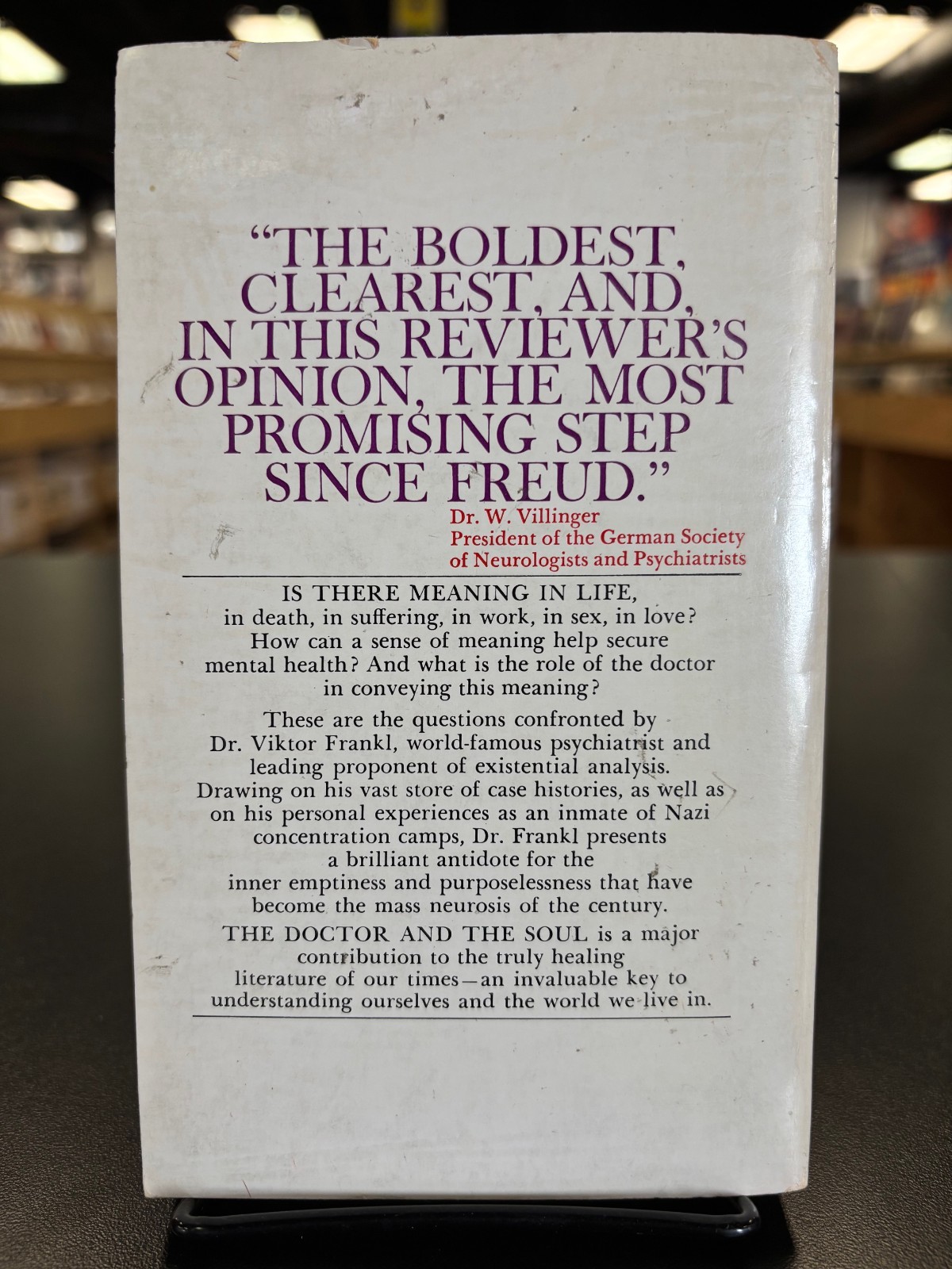 Viktor E. Frankl – The Doctor And The Soul