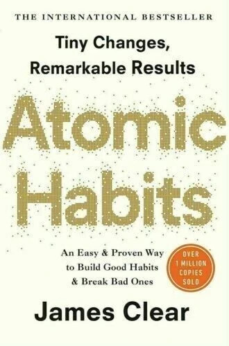 Best Book For Gift: Atomic Habits Build Good Habits Brand USA Stock