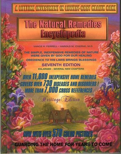 Natural Home Remedies Encyclopedia Book Healing 7th Edition, Vance H. Ferrell