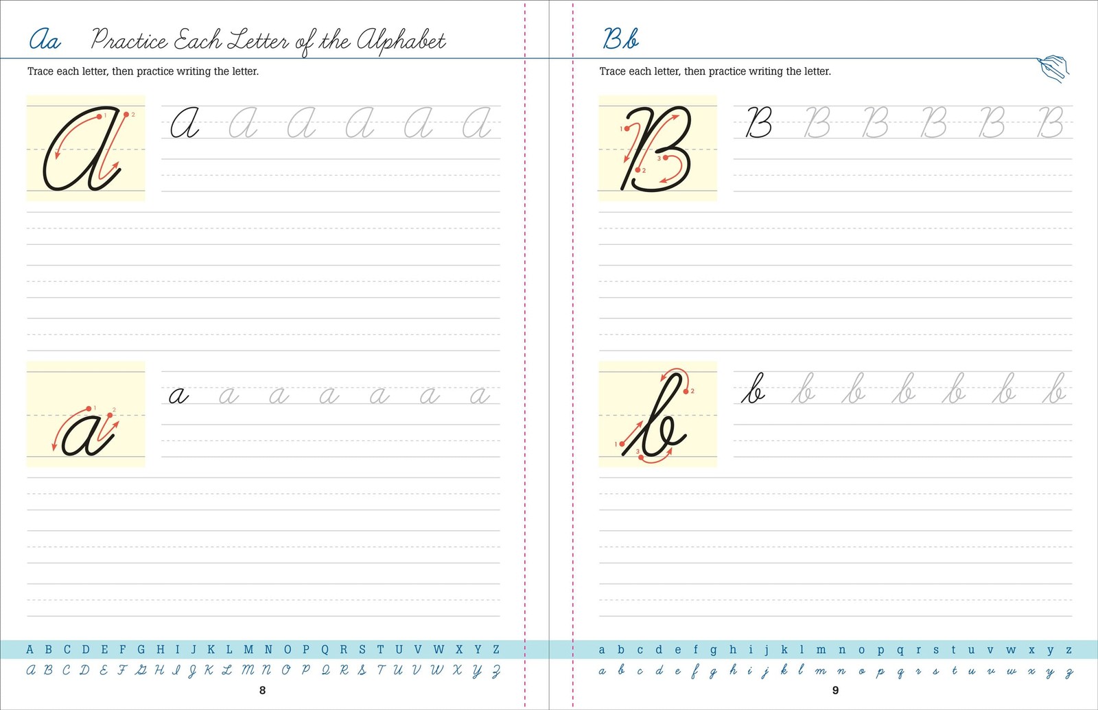 Master Cursive Handwriting Workbook for Teens & Young Adults Trace & Learn