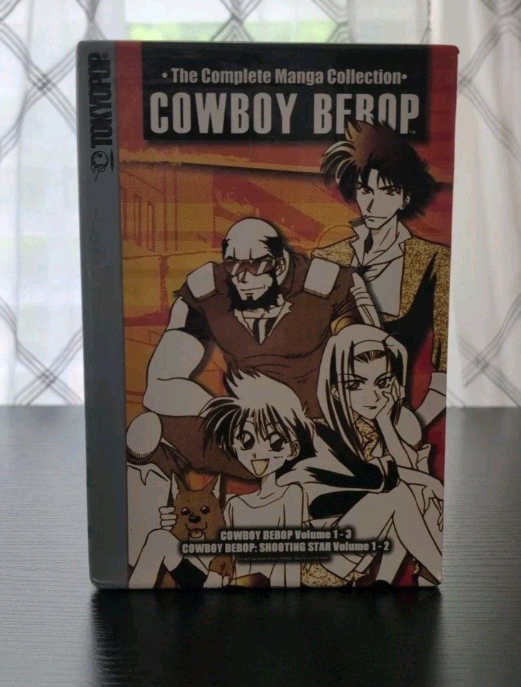 Cowboy Bebop Complete Manga Collection Box Set Vol 1-3 & Shooting Star 1-2 OOP