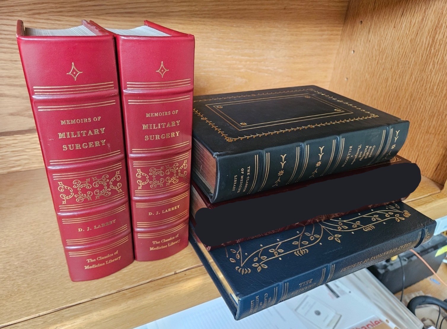 Classics of Medicine Library, Leather bound Gryphon Editions, CHOOSE TITLE-