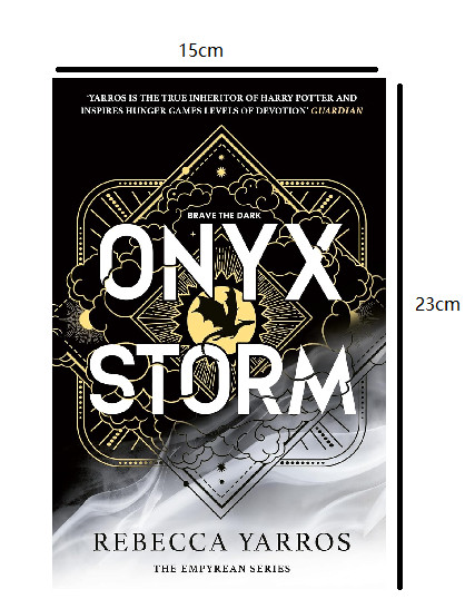 Onyx Storm Paperback By Rebecca Yarros free shipping